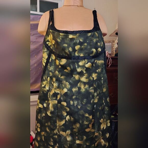 1950's Inspired Vintage Silouette Dress Handmade "One Of A Kind" Size M